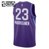 NBA Børn Trøje Utah Jazz Lauri Markkanen 2024-25 Nike City Edition Lilla Swingman